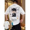 Estate 2026 Vendita Calda Moda Fresca Personalizzata Stile Detective Conan T-shirt Stampata 3D Street Wear Larga T-shirt Y2k
