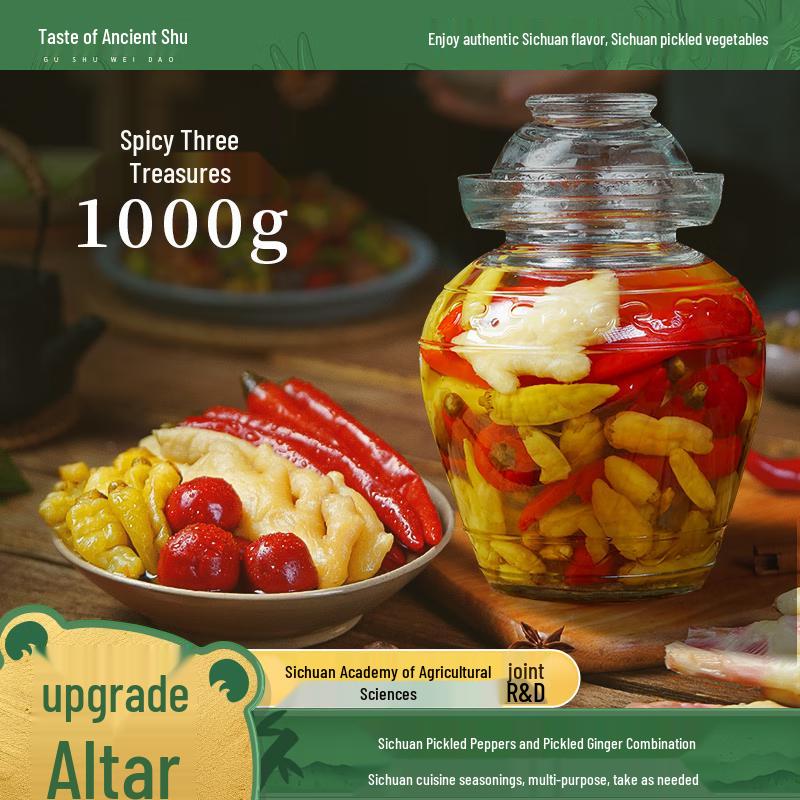 Antiker Shu-Geschmack Traditionelle Sichuan-Pickles & Saucen