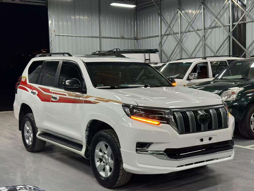 Car Stickers for Toyota Prado (2010-2022) - Includes Body Stripes, Waistline Decals, and Custom Mods.