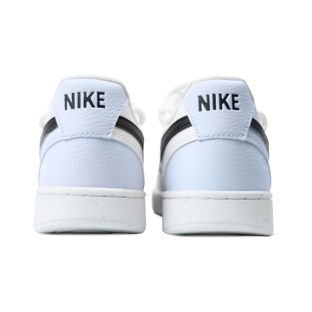 Nike Court Vision 1 Slip Resistant Abrasion Resistant Low Top Skateboard Shoes Men's Black White Blue DH2987-101(Team683--)