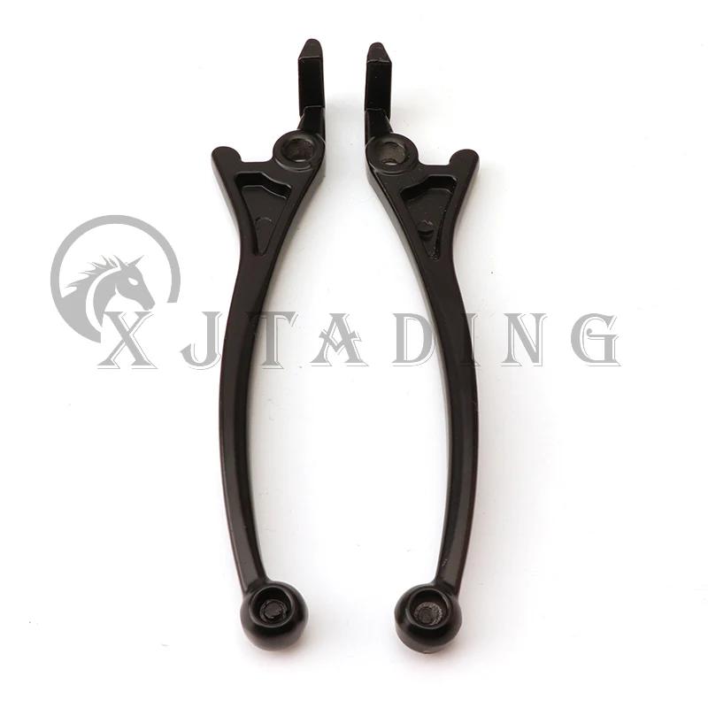 Aluminum Motorcycle Brake Clutch Levers 173mm Universal Left/Right Handle Durable Front Cycling Accessories for Outdoor Riding