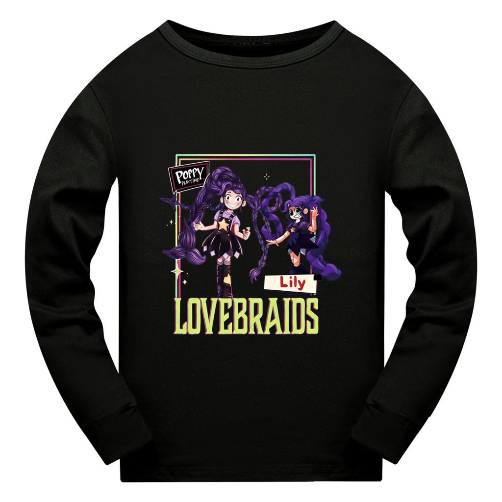 5594 Kids Girls Lily Lovebraids Long Sleeves Regular T-Shirt