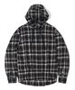 Sekeonmonollogeu Oversized Karomotiv Kapuzenpullover [Schwarz]_Sesh012Black