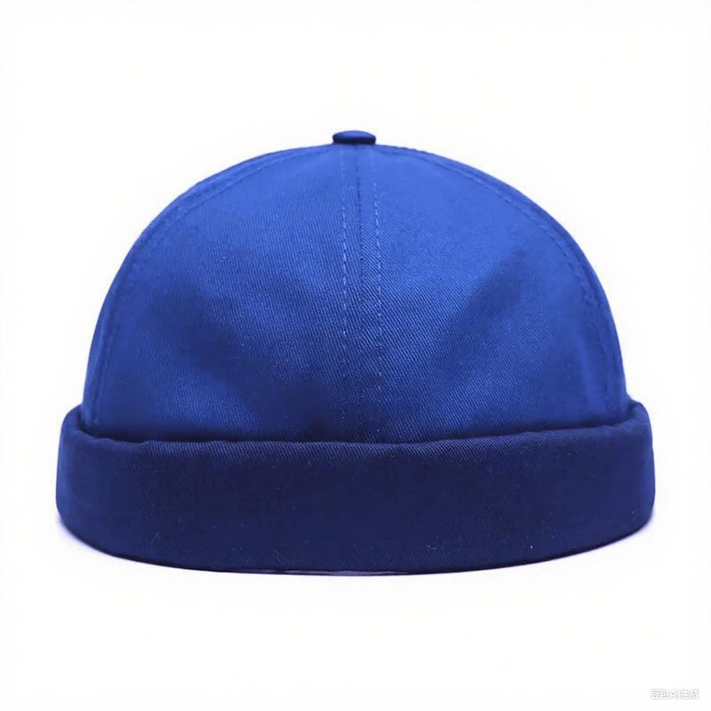 Vintage Men's Summer Cotton Brimless Skullies Cap Street Portable Docker Hats Multipurpose Beanie Hat Hip Hop Hats Japanese INS