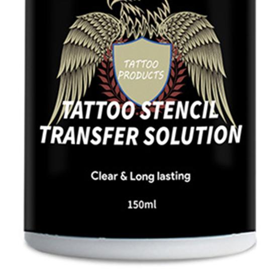 Yousheng 150ML Tattoo Transfer Gel Long Lasting Clarity Quick Dry Mild Formula Natural Ingredient Safe To Use Clear Tattoo Stencil Transfer Solution