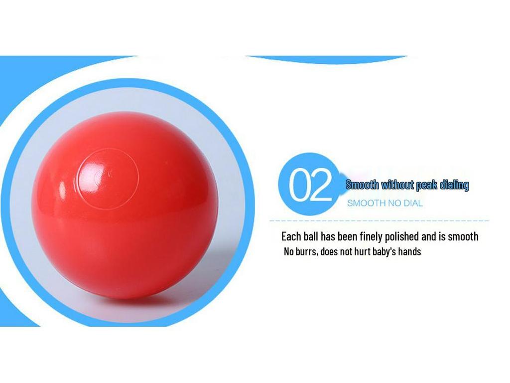 Colorful Children's Ocean Balls - Thickened 5.5CM, 7CM, and 8CM Balls for Ball Pits