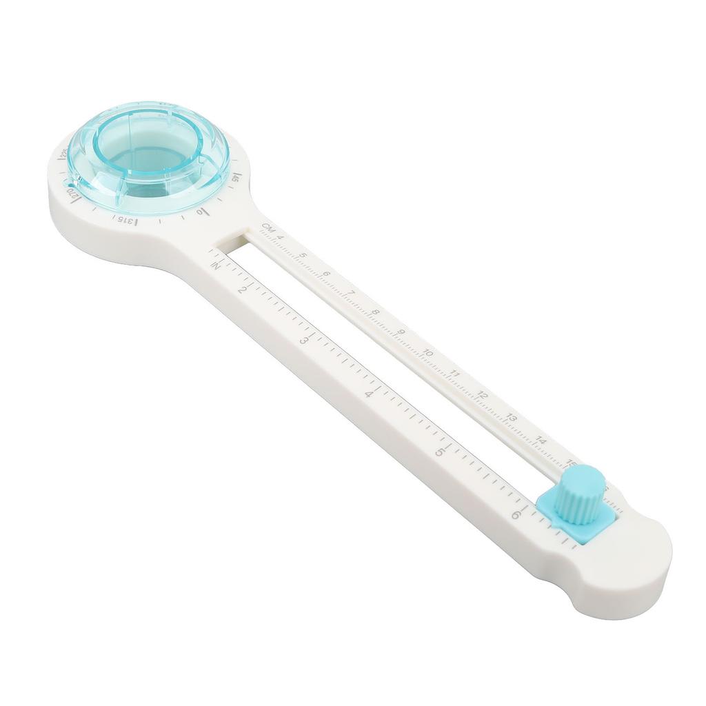 Cirkelpappersskärare 360 graders manuell rotation bärbar cirkelpappersskärare för papper