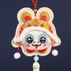 Embroidery Hanging Neck Fragrant Bag Chinese Style Dancing Lion Pendant  for Clothes Bags Car