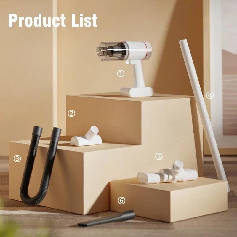 2026 New High Power 7000Pa Wireless Handheld Vacuum Cleaner Car Use Large Suction and Cordless Portable Cleaning Robot Home Vacuum Cleaner