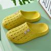 Damesko med hull ved tærne Søte sklisikre strandsandaler Jenter Sommer Utenfor Badet Hjemme Tykk Bunn Tråkke i Dritt Tøfler