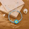 Handmade Bohemian Polymer Clay Y2K Sweet Colorful Egg Flower Braid Chain Bracelets for Women Jewelry Gift