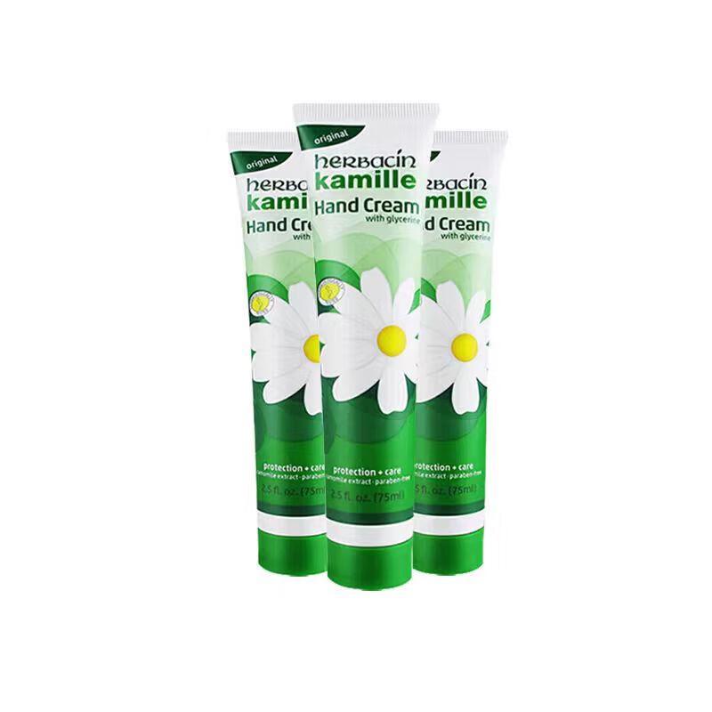 Herbacin Kamille New Classic Hand Cream Set (3 x 75ml)