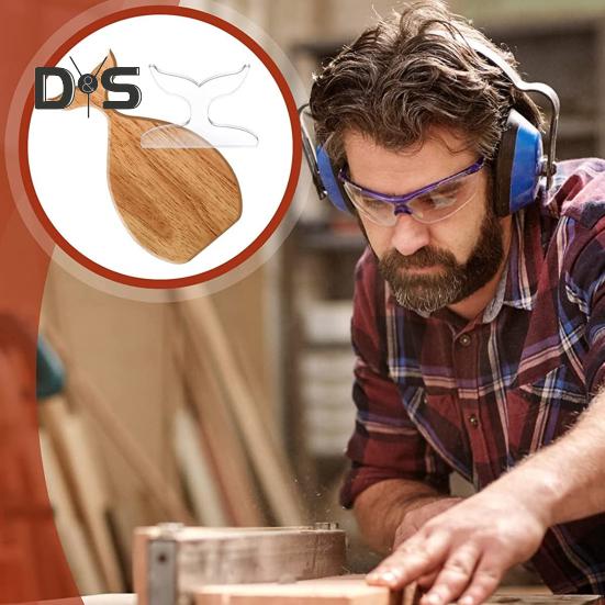 Simple Operation Acrylic Cutting Template Clear Curves Convenient Blank Kitchen Board Handle Template