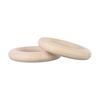 Solid Birch Wooden Gymnastics Rings Pair for Effective Fitness Training