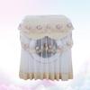 Automatic Washing Machine Cover Lace Ruffle Floral Printed Thickened Waterproof Dust Protector Universal Home Automatic Impeller