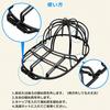 Happy Mono Cap Washer, Hat Washer, Hat Washing Net, Hat Washing, Shape Preservation, Baseball Cap Washing, Machine Washable, for Adults and Children,