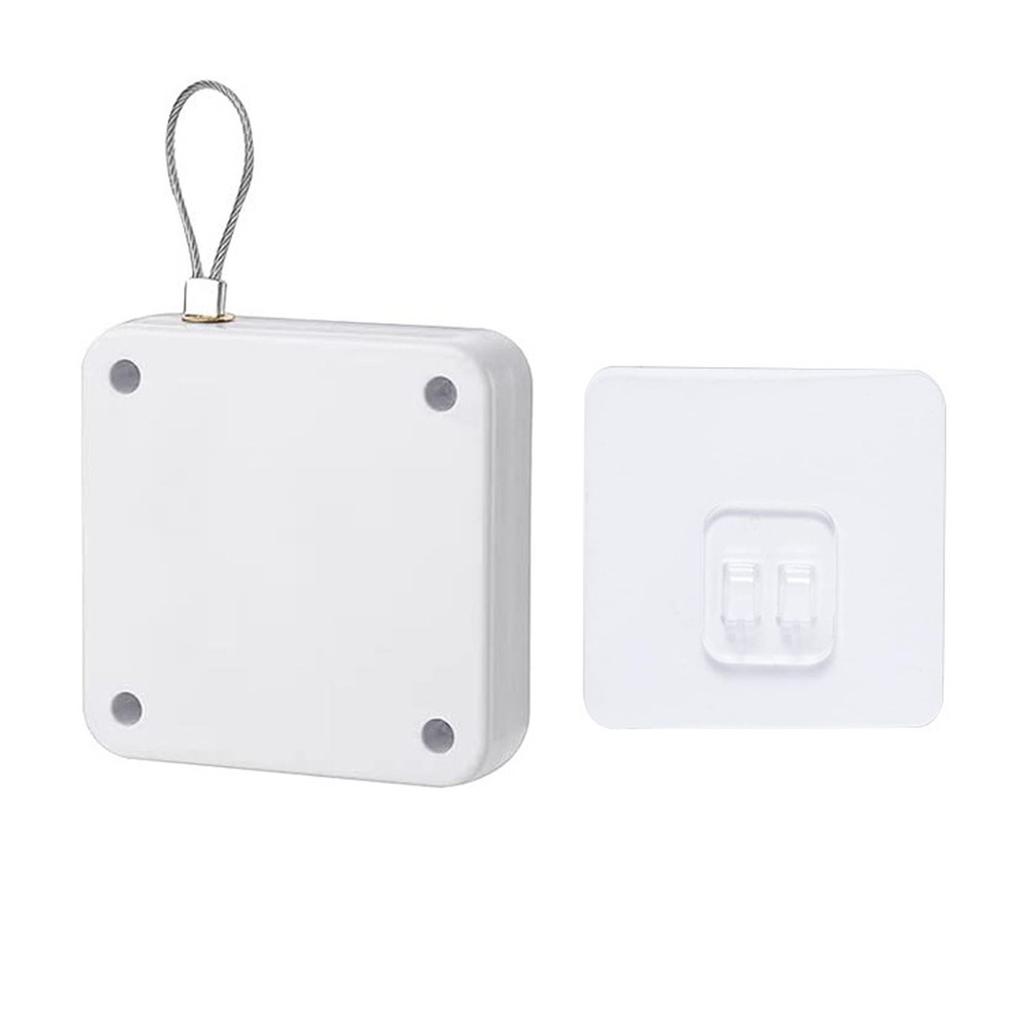 JJYY Punch Free Door Closer Telescopic Door Device Wooden Door Closed Sliding Door Wire Pull Rope Automatic Door Closing Artifac