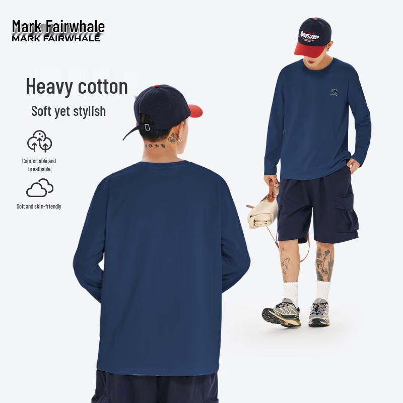 Mark Fairwhale Men s Heavyweight Breathable Long Sleeve T-Shirt