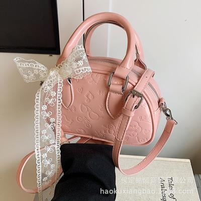 Premium Small Bag Women's Spring and Summer Versatile 2025 New Fashion Messenger Bag Women Ins Portable Bowling Bag