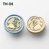 1PC 3cm Wax Seal Metal Copper Head DIY Crafts People and Animals Series Seal Wax Seal Envelope Wedding Invitation Wax Seal