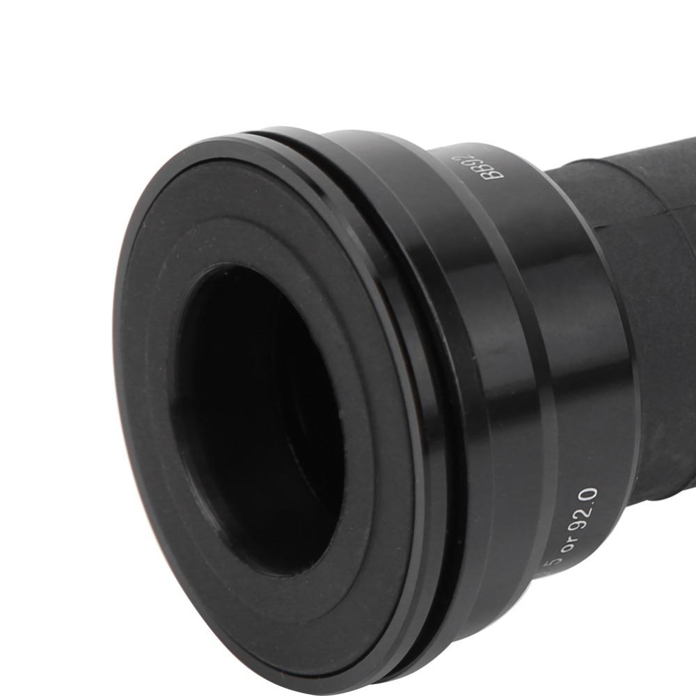 BB92 Bicycle Bottom Bracket 24mm Crank Spindle Aluminum Alloy Mountain Bike Bracket Steel Bearing Hollow