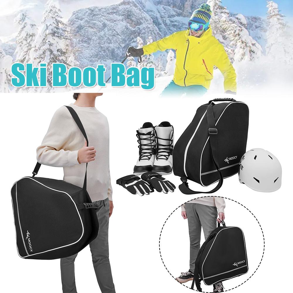 Multipurpose Snowboard Boot Bag Waterproof Snowboarding Gear Storage Bags Snowproof Accessories for Ski Helmets Goggles Gloves