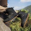 Mountaineering Hiking Desert Waterproof Work Safety Shoes Ankle Boots 2026 New Men's Outdoor Boots Lace-Up Men's Motocross Boots