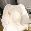 White T Pure Cotton T-shirt Women's Short-sleeved T-shirt Women's Summer Top Women's Bottoming Shirt T-shirt Women's T-shirt Cotton-containing Women's