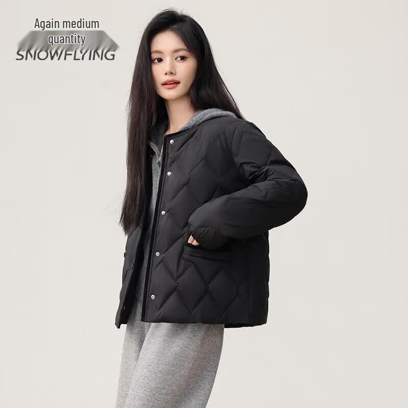 SNOWFLYING Women's Lightweight Quilted Down Jacket