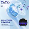 No Drilling Electric Toothpaste Dispenser Solar Charging Smart Toothbrush Organizer