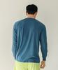 Tyubeuteuli Men'S Surfline Loose Fit Long Sleeve Rash Guard A509 Coral Blue