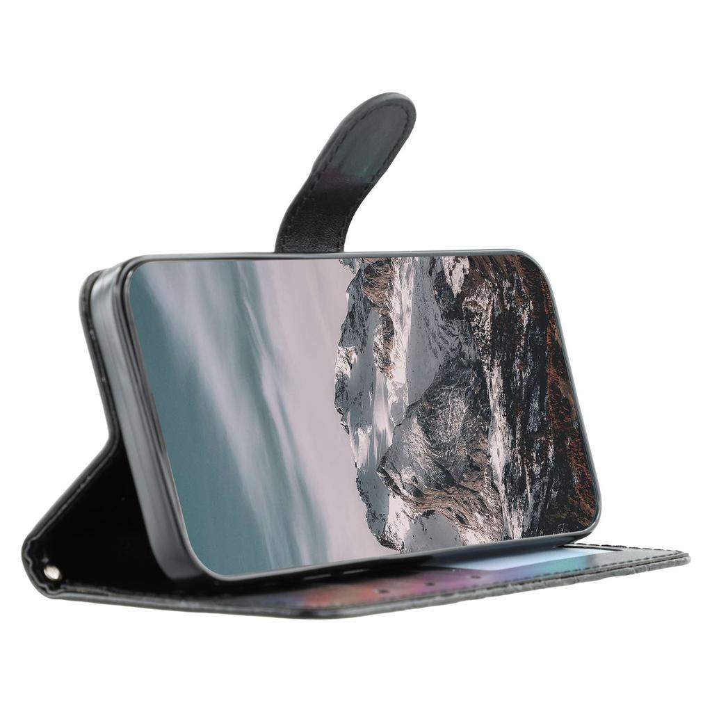 For Motorola Edge 60 Pro 5G Case PU Leather Mandala Imprinted Design Wallet Phone Cover