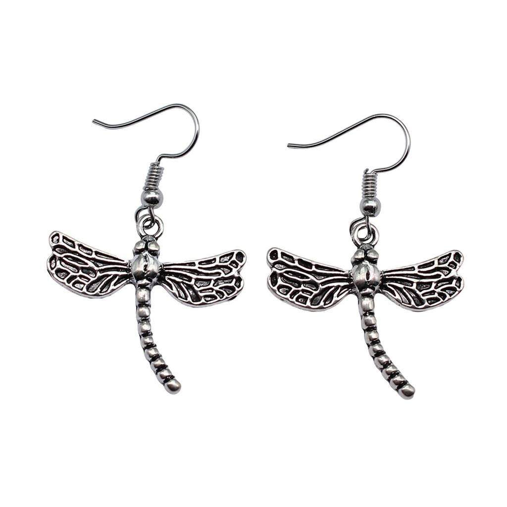 Filigree Butterfly Dangle Earrings Retro Boho Openwork Butterfly Drop Earrings Vintage Jewelry