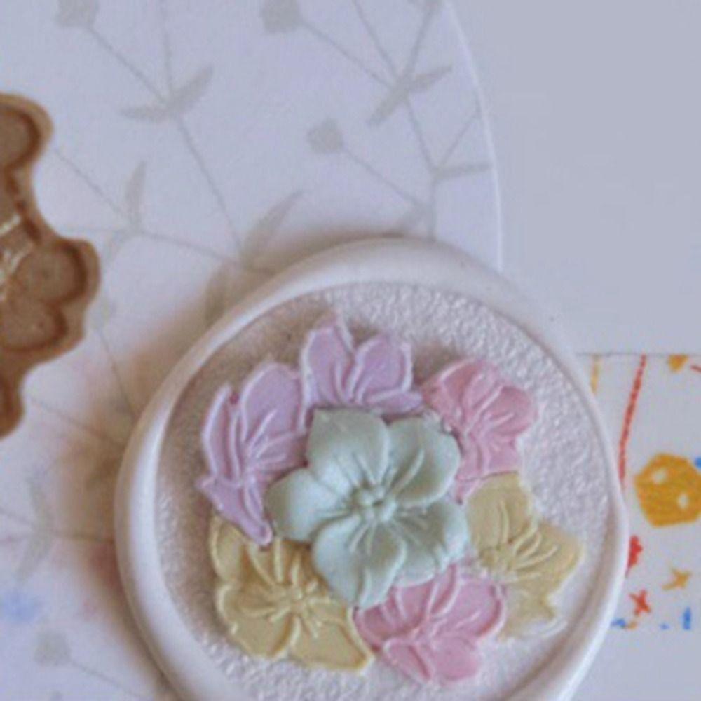Snowflake Butterfly Wax Seal Stamp DIY Tool Wax Seal Stamp Polyshaped Head  Envelopes