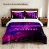 Blade Runner Personalized Custom Name 3‑Piece Bedding Set Soft Duvet Cover Set For Bedroom Home Decor