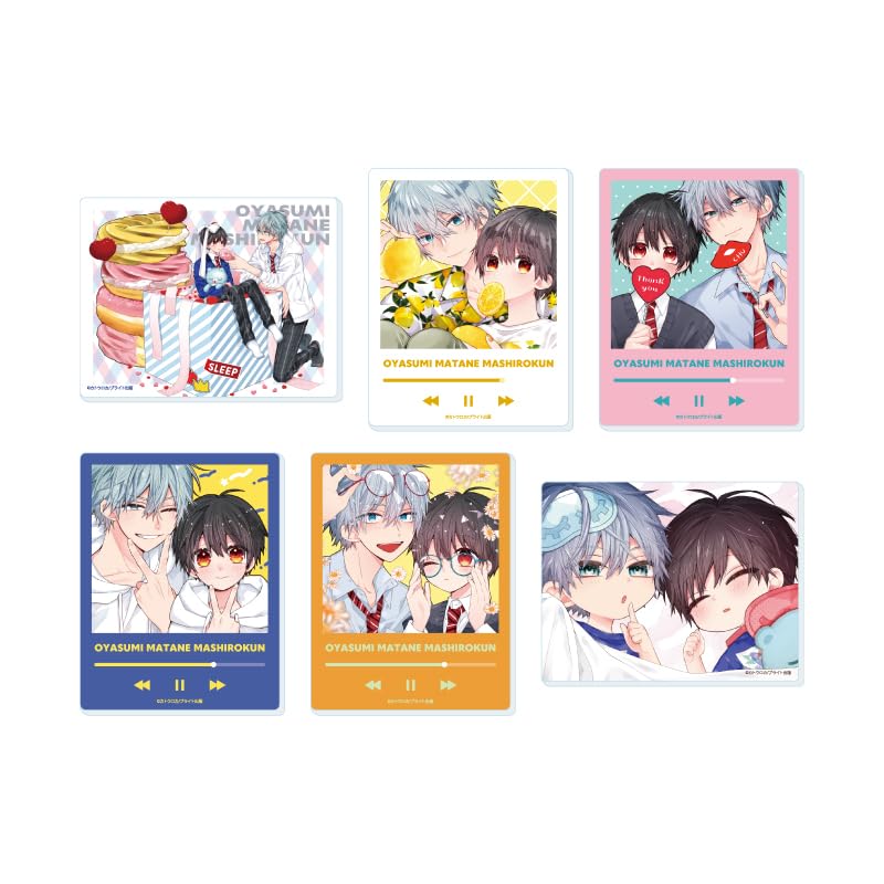 

Good night, see you later. Mashiro-kun. 01 [Official & Original Illustration] Acrylic Cards Box of 6
