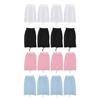4pcs Hair Net Plopping Hat Drawstring Adjust Strap Washable Reusable Net Plopping Cap for Drying Cur