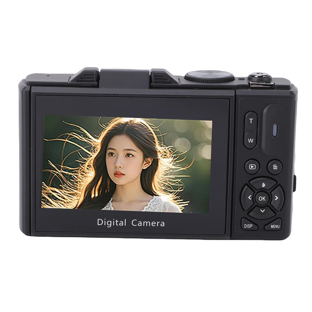 5K Digital Cameras for Photography 75MP HD 18x Digital Zoom Autofocus WiFi Video Camera with 3 Inch Screen 32GB Memory Card for Travel