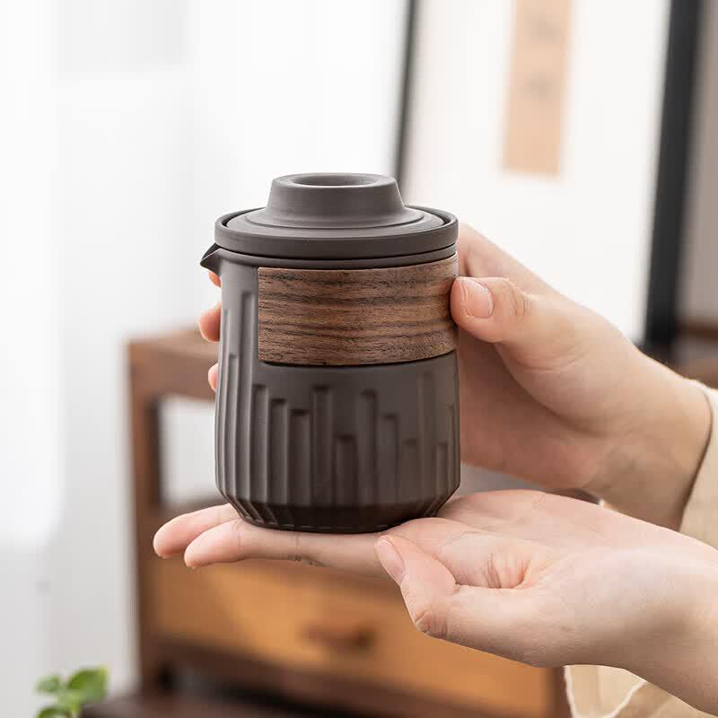 Portable Zisha Tea Set