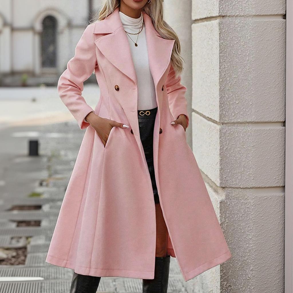 Women's Fashion Casual Solid-color Long-sleeved Cardigan Jacket