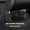 2025 Hot Car Paper Towel Bag Headrest Decor Tissue Seat Back Paper Box For Mazda Axela Atenza CX9 MX3 MX5 RX8 RX7 MX30 CX30