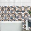 A Variety Of Retro Blue-Green Pattern Tile Wall Stickers Balcony Terrace Kitchen Background Beautification Decorative Wall Stickers