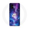 Case - MANIACASE - Samsung Galaxy A51 4G - Nike Logo - White - Flexible