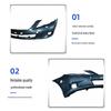 Compatible Tian RuiZhi Front & Rear Bumper for Toyota Models '10-'15