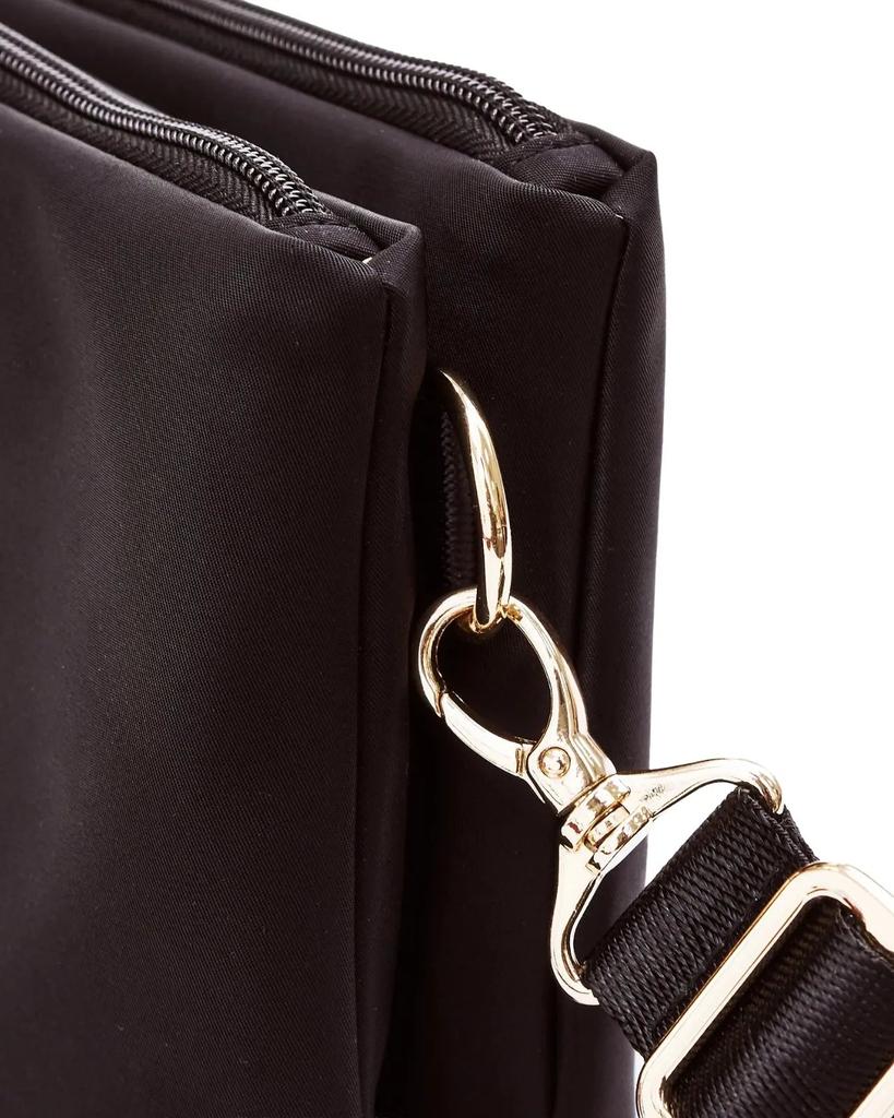 Rosella Sports Bag with Cosmetic Bag Function Black