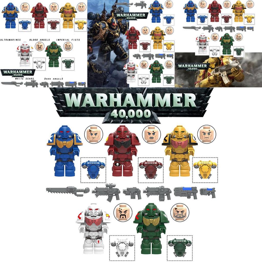 My601-605 Ultimate Warrior Empire Fist Children's Building Block Toy Set