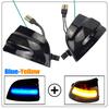 2pcs LED Dynamic Turn Signal Blinker Flowing Water Blinker Flashing Light For Ford Focus 2 MK2 2004-2008 C-MAX