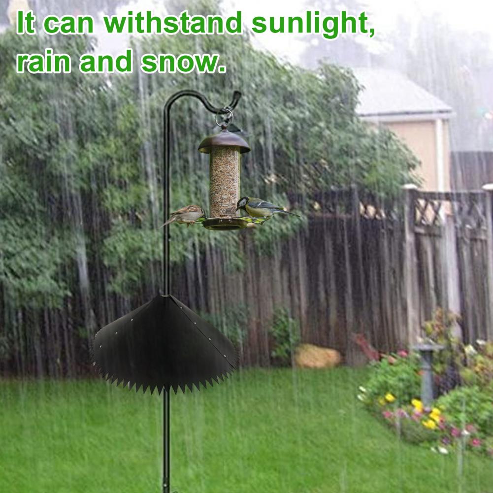 Climbing Prevention Squirrel Baffle Universal Fit Squirrel Guard Universal Squirrel Baffle for Bird Feeder Pole with for Bird