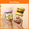 Silicone Sealed Overnight Oatmeal Jar With Spoon Portable Breakfast Cup For Yogurt And Cereal Lovers