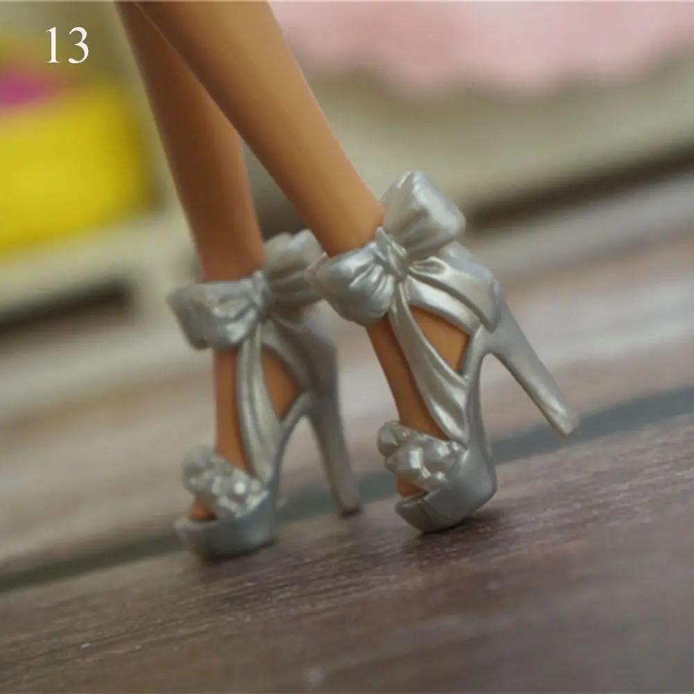 1/6 Doll Shoes Fashion High Heels Hollow Sandals Sneakers Long Knees Boots For Foot Length 2.2cm Female Dolls Accessories Toys